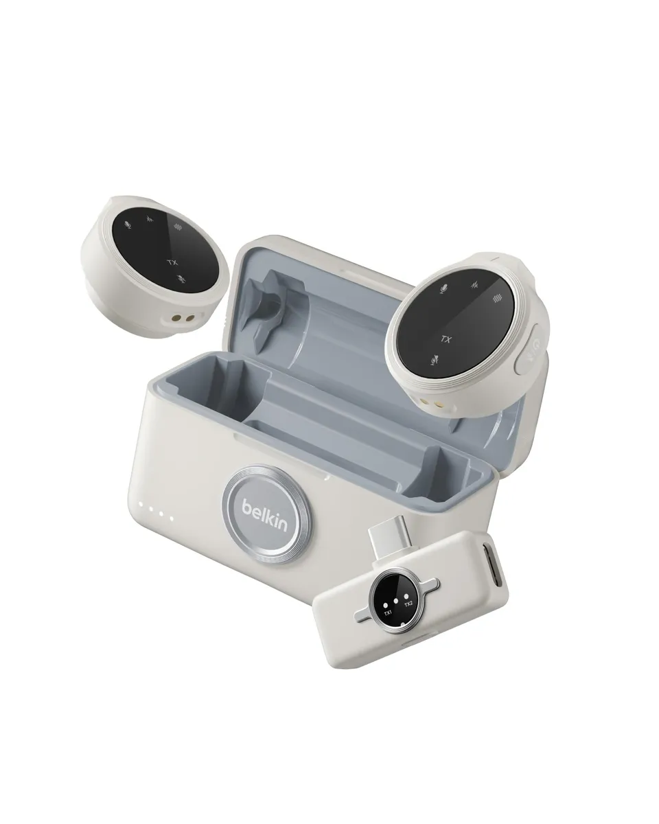 belkin-stage-microfono-wireless-a-clip-2-microfoni-lavalier-omnidirezionali-24-b image 1