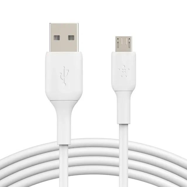 belkin-boost-charge-cab005bt1mwh-cavo-micro-usb-usb-a-1-m-bianco-testato-per-8-0 image 1