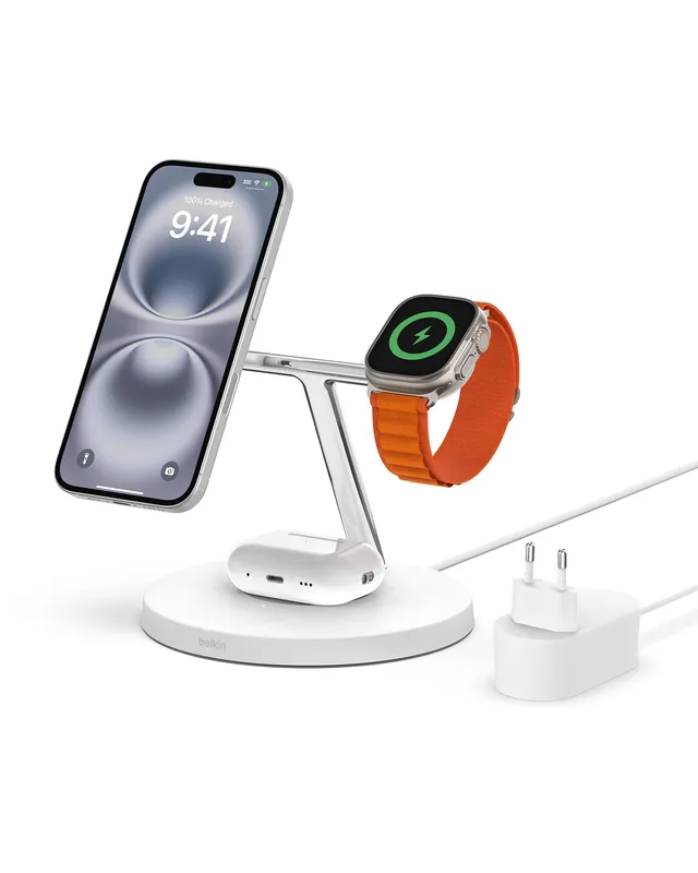 belkin-caricabatterie-wireless-3-in-1-con-magsafe-15-w-per-iphone-apple-watch-e- image 1