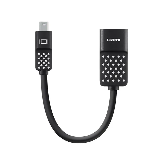 belkin-f2cd079bt-adattatore-mini-displayport-a-hdmi-4k-a-30-hz-audio-e-video-ner image 1