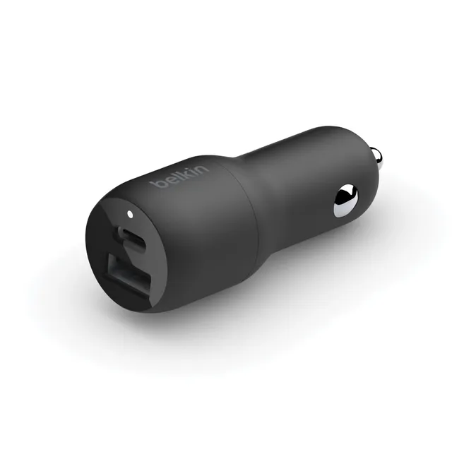 belkin-boostcharge-caricabatteria-da-auto-doppio-37-w-con-porta-usb-c-pps-25-w-e image 1