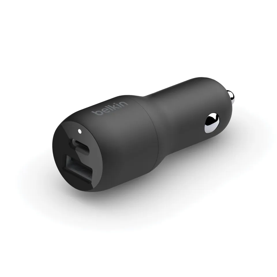belkin-boostcharge-caricabatteria-da-auto-doppio-37-w-con-porta-usb-c-pps-25-w-e image 1