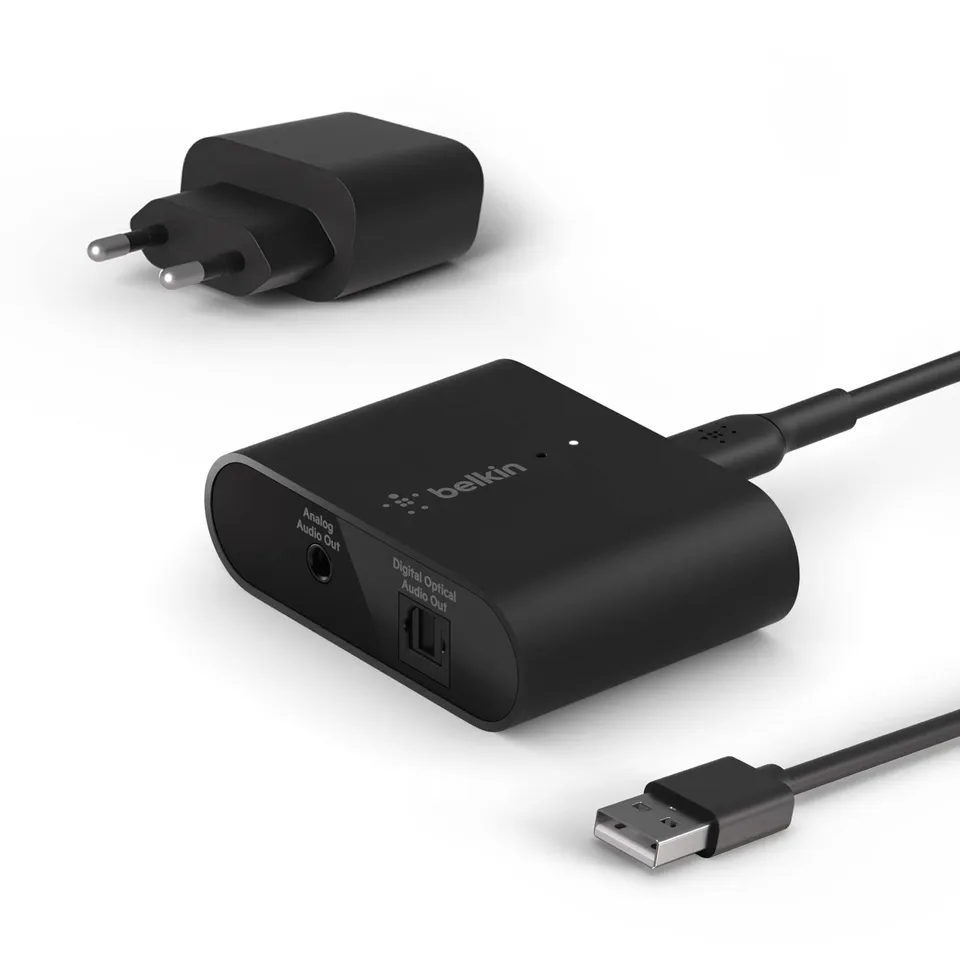 belkin-soundform-connect-adattatore-audio-airplay-2-con-ingressi-ottico-e-3-5-mm image 1