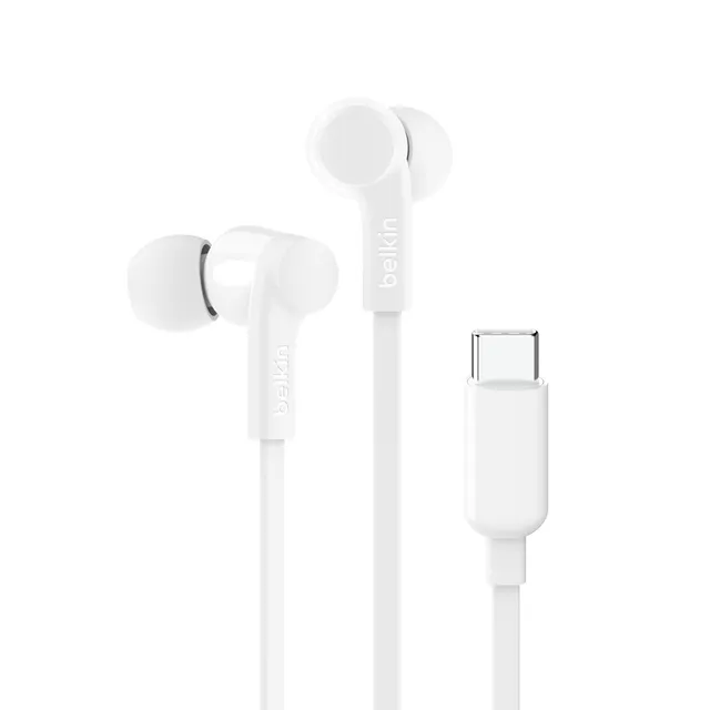 belkin-soundform-cuffie-con-cablatura-usb-c-bianco-con-microfono-e-comandi-tatti image 1