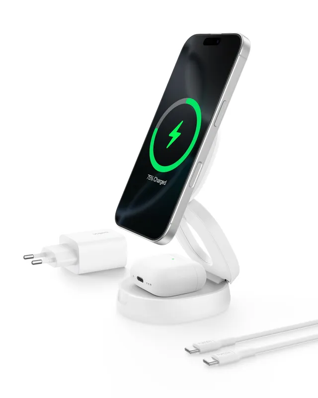 belkin-2-in-1-caricatore-wireless-qi2-15-w-con-magsafe-stazione-di-ricarica-pieg image 1