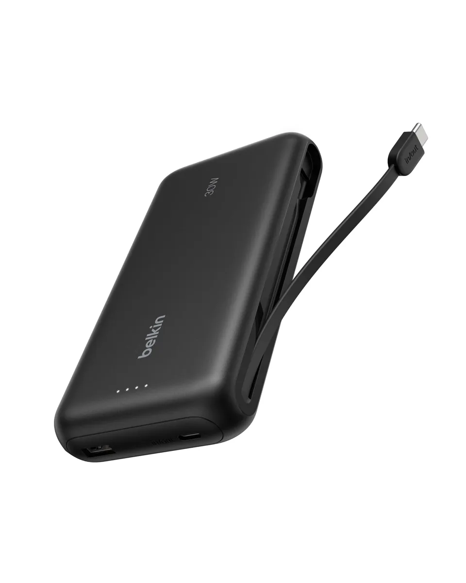 belkin-gaming-power-bank-20000-mah-30w-con-cavo-usb-c-integrato-batteria-portati image 1