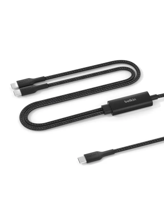 belkin-boostcharge-pro-cavo-multi-usb-c-140w-2-in-1-splitter-usb-c-a-ricarica-ra image 1