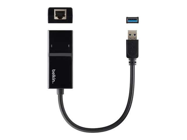 belkin-b2b048-adattatore-da-usb-a-a-ethernet-gigabit-10-100-1000-mbps-plug-and-p image 1