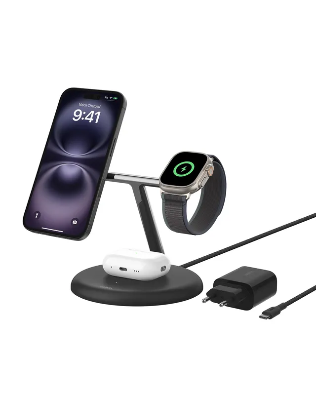 belkin-supporto-di-ricarica-wireless-magnetico-3-in-1-qi2-15w-stazione-di-ricari image 1
