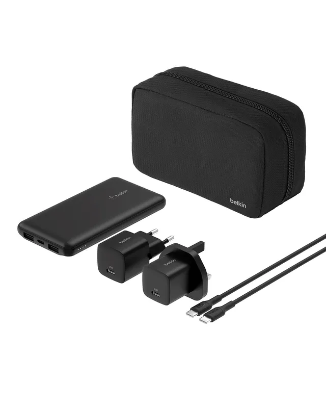 belkin-kit-di-ricarica-5-in-1-boostcharge-con-power-bank-10-000-mah-2-caricatori image 1