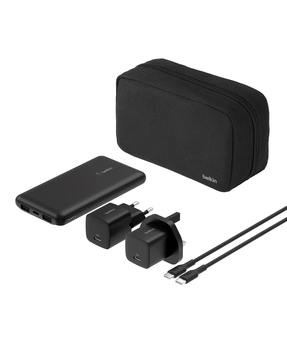 belkin-kit-di-ricarica-5-in-1-boostcharge-con-power-bank-10-000-mah-2-caricatori image 1