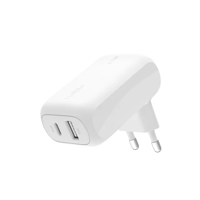 belkin-boostcharge-caricatore-da-parete-usb-42w-doppio-usb-c-pd-3-1-usb-a-con-pp image 1