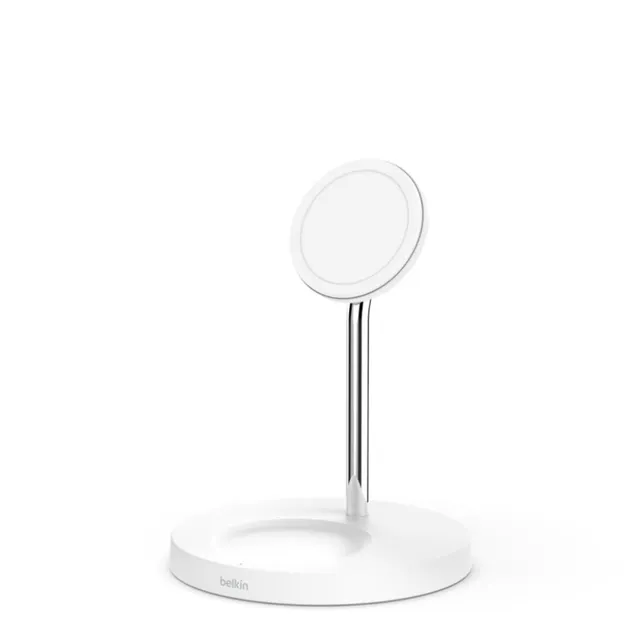 belkin-caricabatteria-wireless-2-in-1-con-magsafe-ricarica-rapida-15-w-per-iphon image 1