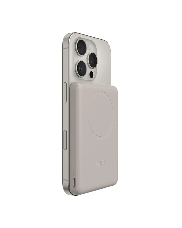 belkin-boostcharge-power-bank-magnetico-5000mah-qi2-7-5w-batteria-esterna-sottil image 1