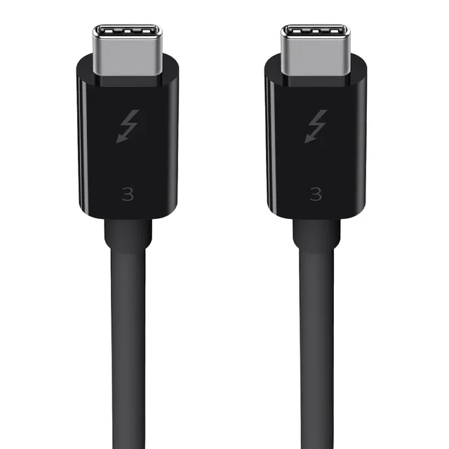 belkin-cavo-thunderbolt-3-usb-c-a-usb-c-100-w-0-8-m-40-gbps-4k-5k-nero image 1