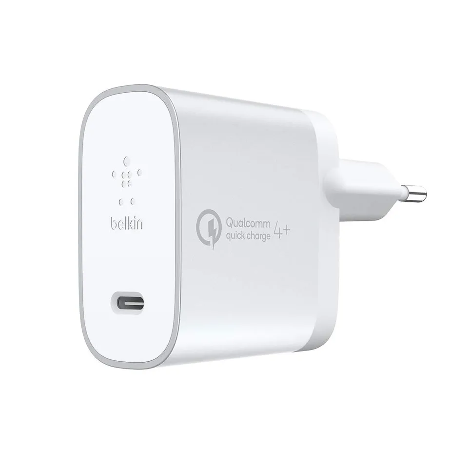 belkin-boost-charge-caricatore-da-casa-27w-con-quick-charge-4-e-cavo-usb-c-a-usb image 1