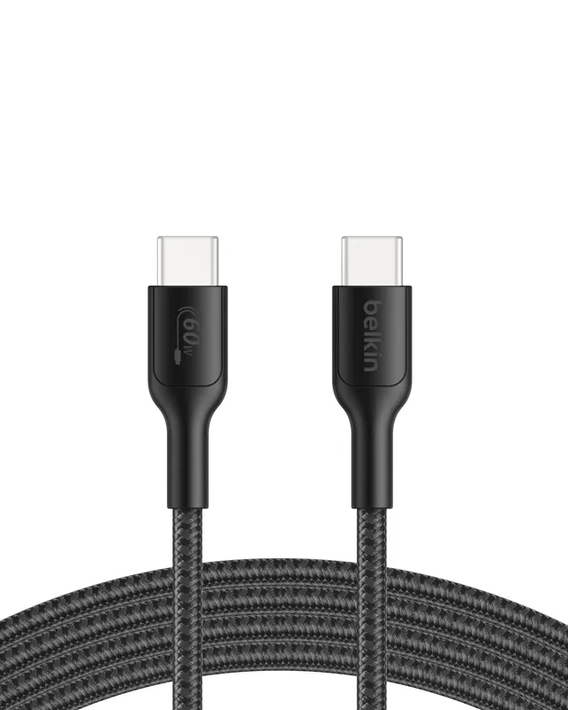 belkin-gaming-cavo-intrecciato-usb-c-a-usb-c-60-w-2-m-cavo-ricarica-rapida-certi image 1