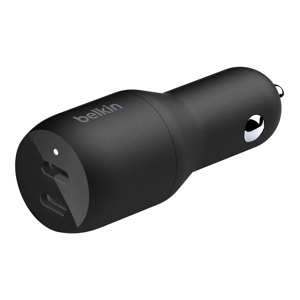 belkin-caricabatteria-da-auto-usb-c-pd-36-w-doppia-porta-usb-c-power-delivery-18 image 1