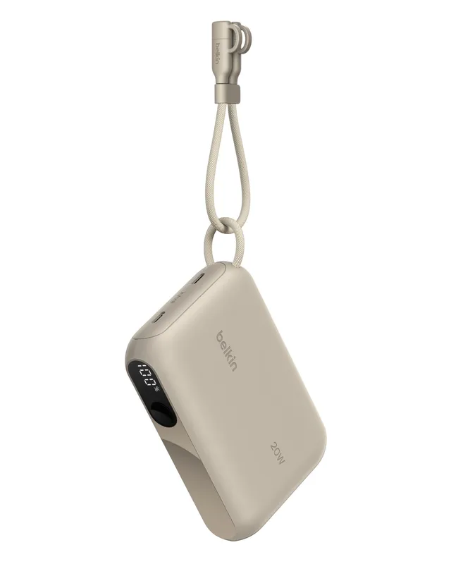 belkin-boostcharge-power-bank-10000-mah-usb-c-sottile-con-2-porte-usb-c-display- image 1