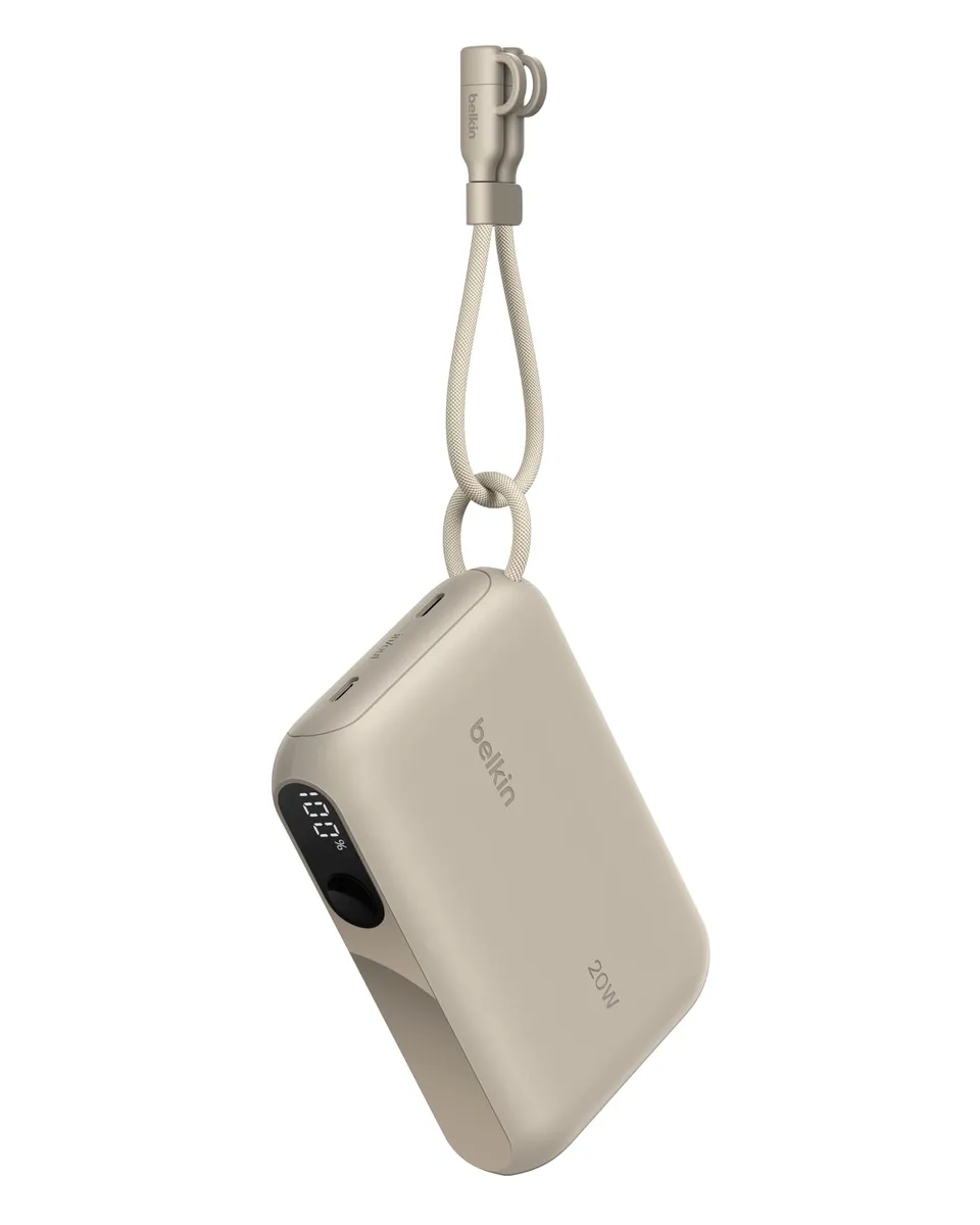 belkin-boostcharge-power-bank-10000-mah-usb-c-sottile-con-2-porte-usb-c-display- image 1