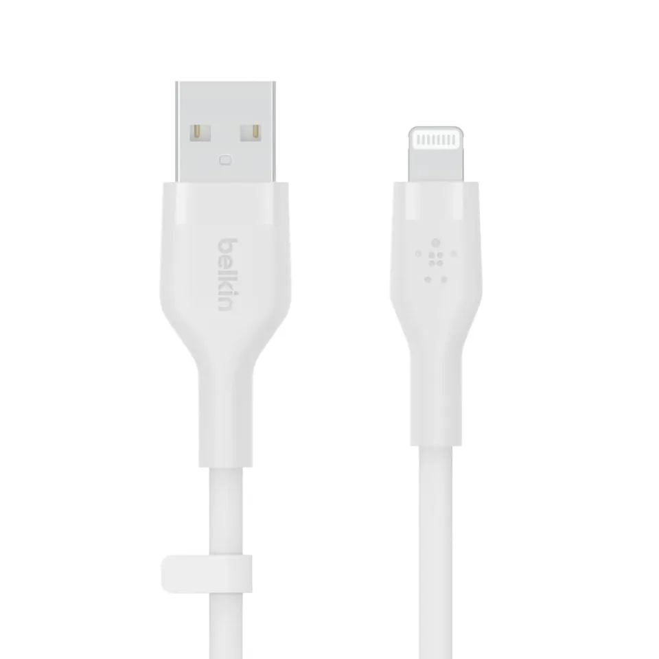 belkin-boostcharge-flex-cavo-usb-a-a-lightning-in-silicone-da-3-m-certificato-mf image 1