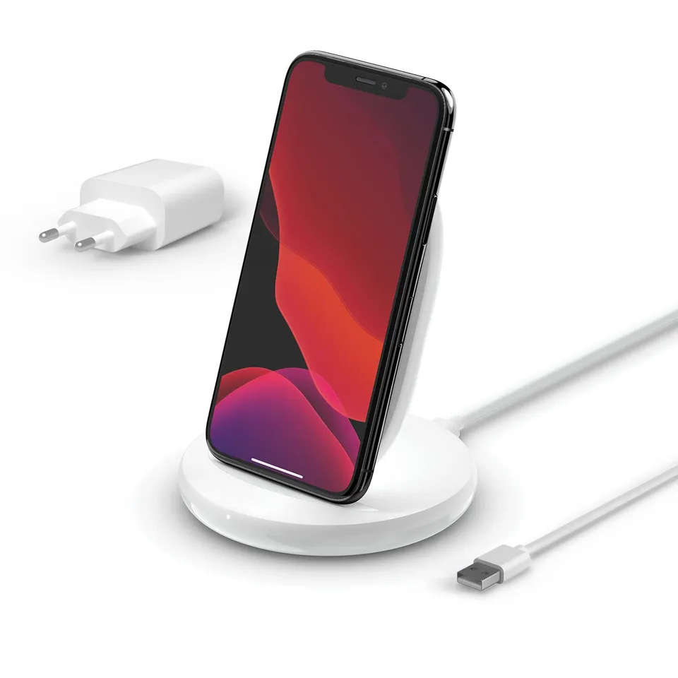 belkin-boostcharge-supporto-di-ricarica-wireless-qi-15w-con-alimentatore-qc-3-0- image 1