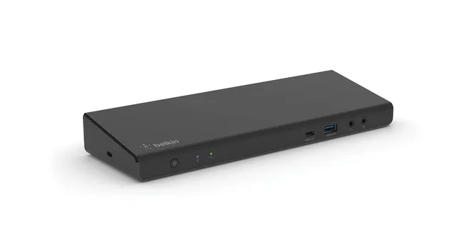 belkin-docking-station-displaylink-a-3-display-4k-hub-usb-c-con-3-hdmi-2-display image 1