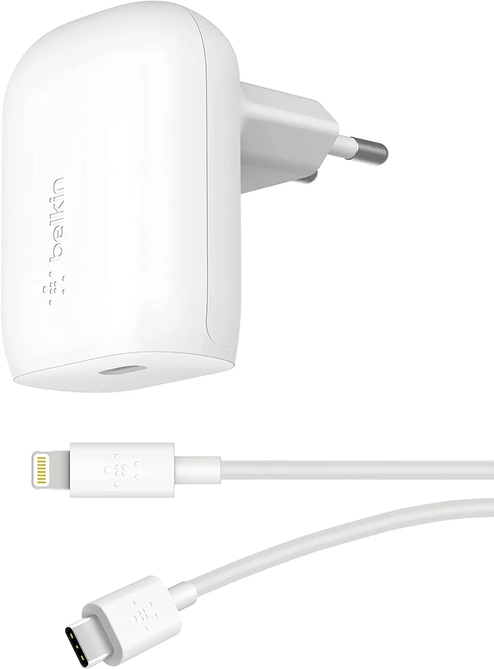 belkin-30w-usb-c-power-delivery-home-charger-caricatore-da-parete-usb-if-certifi image 1