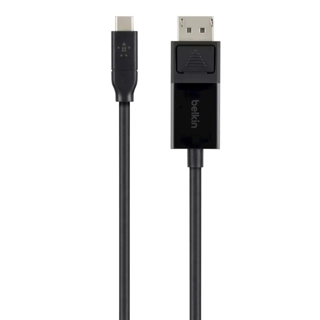 belkin-cavo-usb-c-a-displayport-1-8-m-video-4k-3840x2160-a-60-hz-nero image 1