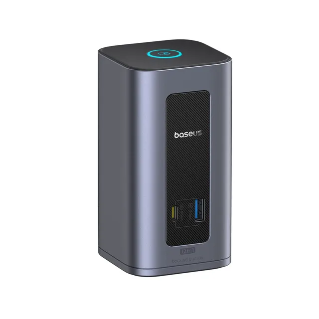 baseus-nomos-nu1-air-docking-station-12-in-1-per-mac-dual-display-mst-usb-c-100w image 1
