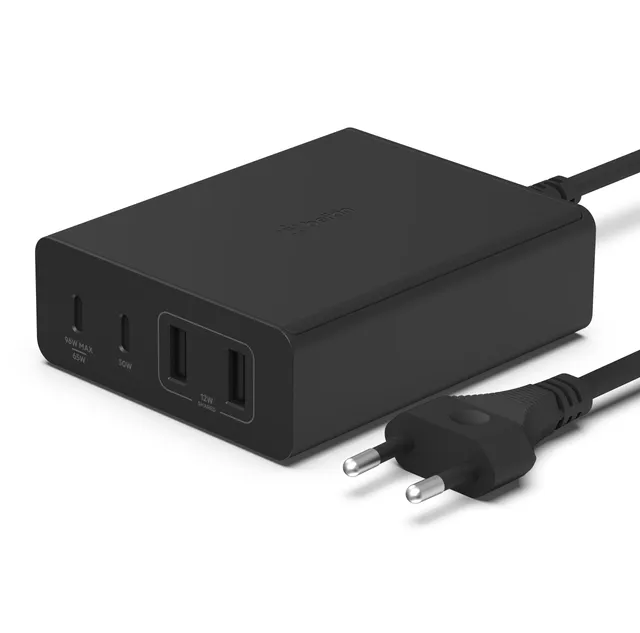 belkin-108w-gan-stazione-di-ricarica-multi-dispositivo-usb-c-usb-a-da-tavolo image 1