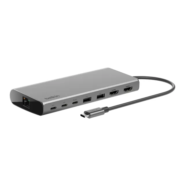 belkin-connect-hub-universale-8-in-1-usb-c-con-tecnologia-silicon-motion-dual-di image 1