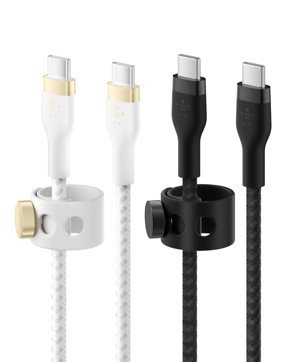 belkin-boostcharge-pro-flex-cavo-usb-c-a-usb-c-intrecciato-ricarica-rapida-pd-ce image 1