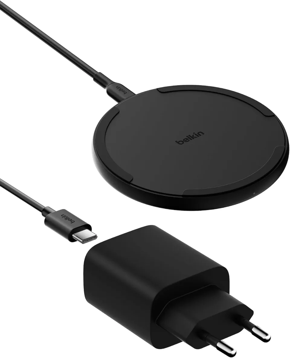 belkin-boostcharge-pad-di-ricarica-wireless-qi-15w-per-iphone-16-15-14-13-airpod image 1