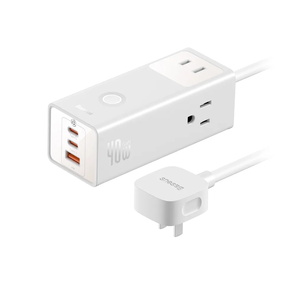 baseus-powercombo-pro-multipresa-ciabatta-6-porte-40w-con-3-prese-ac-2-usb-c-e-1 image 1