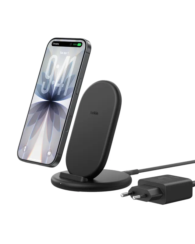 belkin-boostcharge-supporto-di-ricarica-wireless-qi-9-w-compatibile-con-custodie image 1