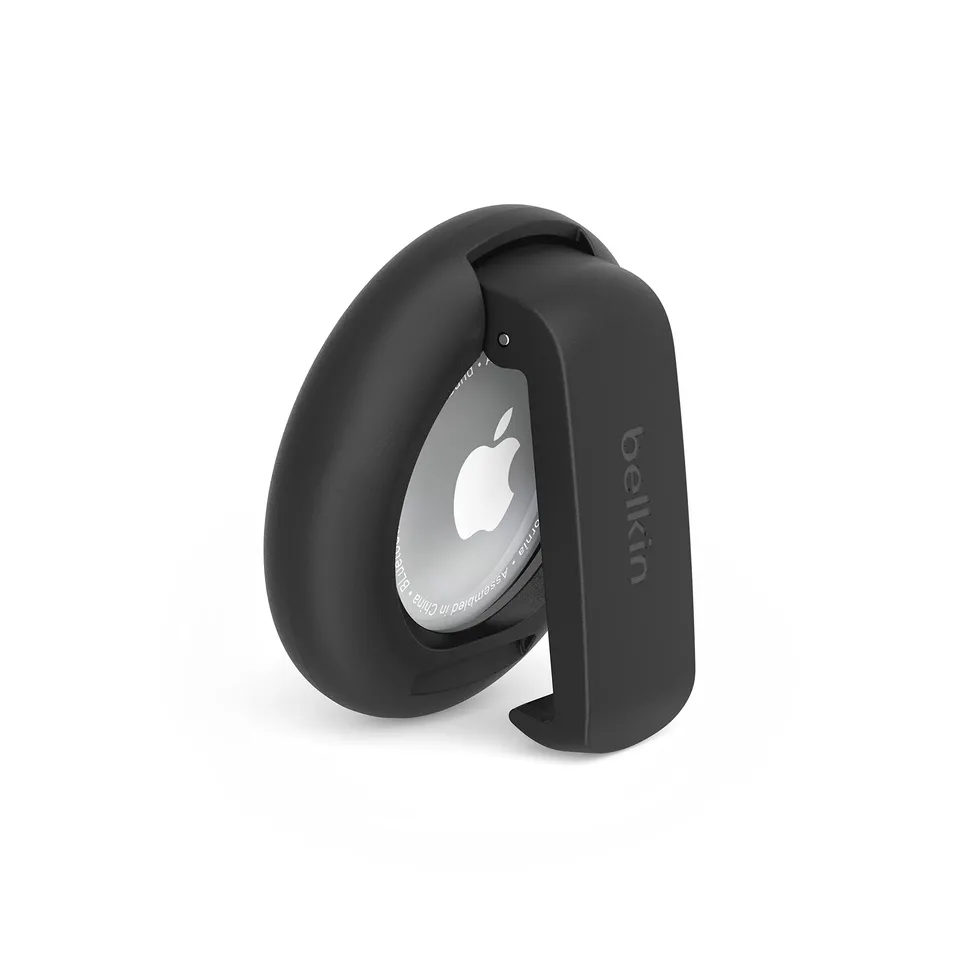 belkin-secure-holder-custodia-con-clip-per-apple-airtag-portachiavi-antigraffio- image 1