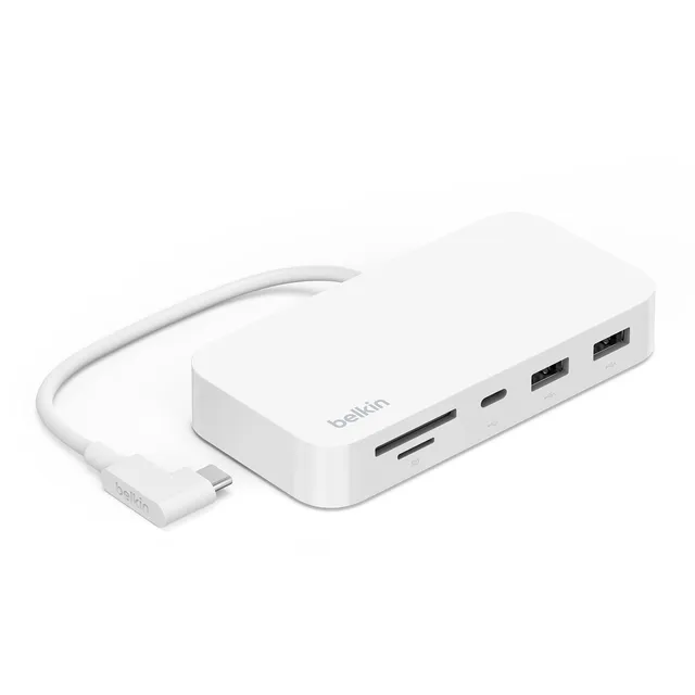 belkin-hub-usb-c-6-in-1-inc011-con-montaggio-posteriore-per-imac-24-2-porte-usb- image 1
