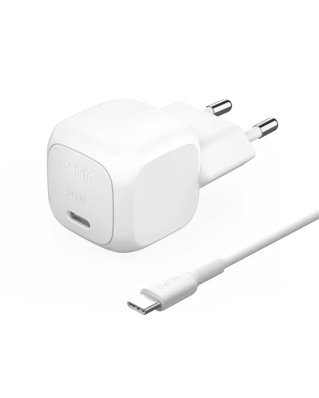 belkin-boostcharge-caricabatteria-da-parete-compatto-20-w-usb-c-power-delivery-c image 1