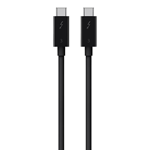 belkin-f2cd084bt0-5mbk-cavo-thunderbolt-3-usb-c-a-usb-c-100-w-40-gbps-0-5-m-nero image 7