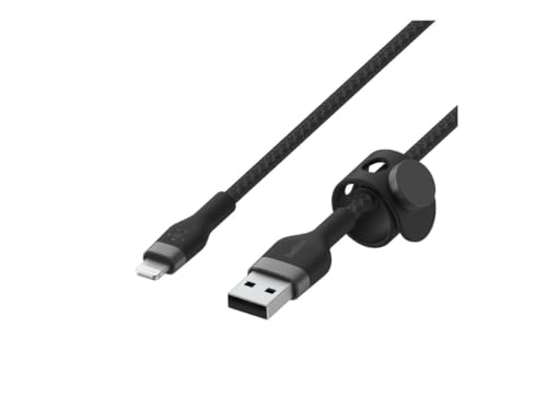 belkin-boostcharge-pro-flex-cavo-usb-a-a-lightning-da-3-m-certificato-mfi-con-cl image 6
