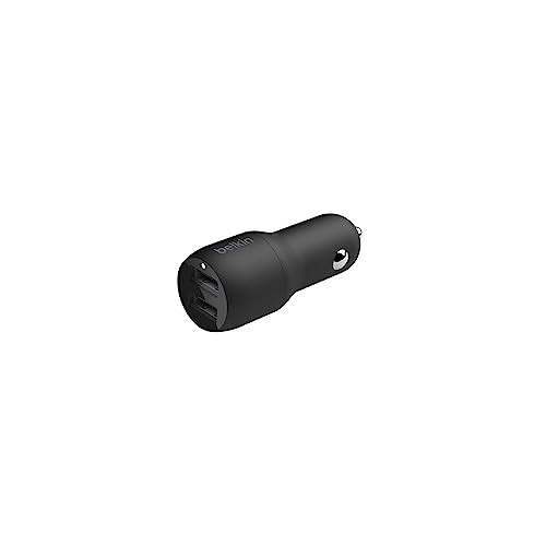 belkin-boost-charge-caricabatteria-da-auto-usb-doppio-24-w-2-porte-usb-a-con-led image 4