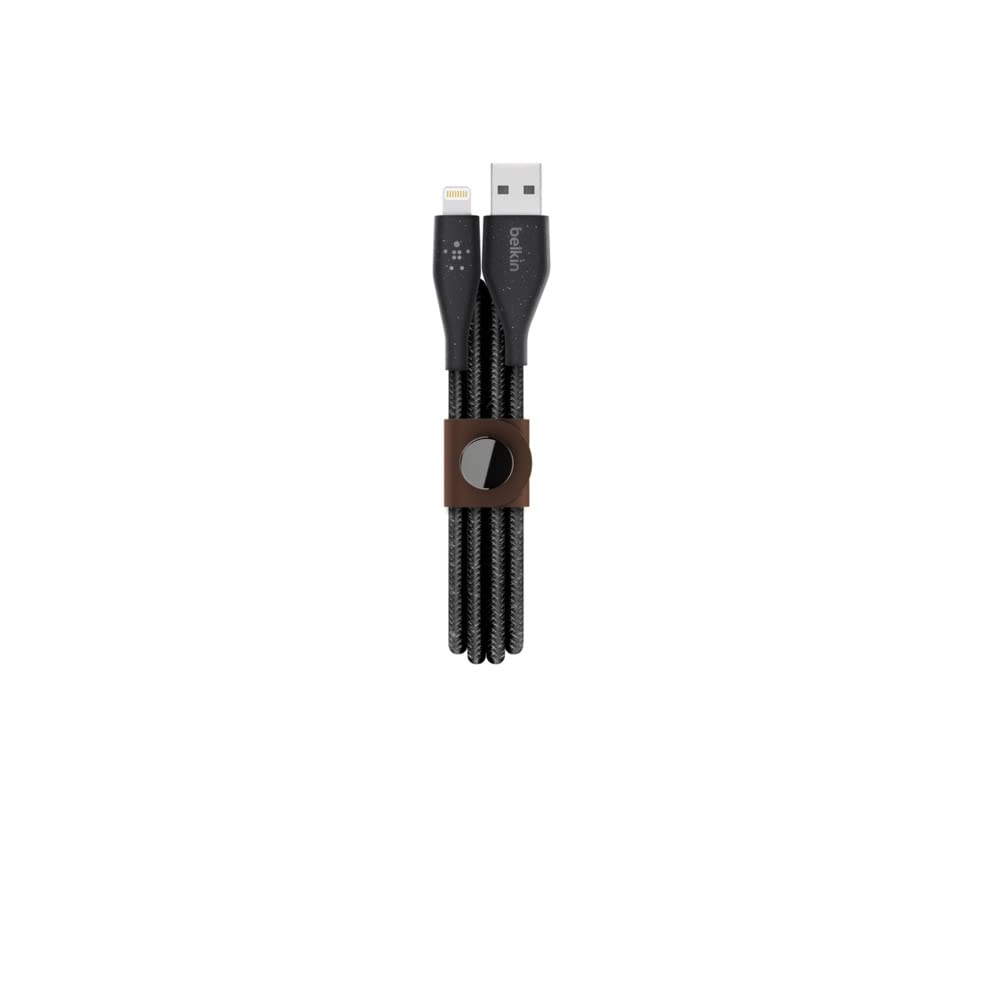 belkin-duratek-plus-f8j236bt04-blk-cavo-lightning-a-usb-a-con-cinturino-in-pelle image 2
