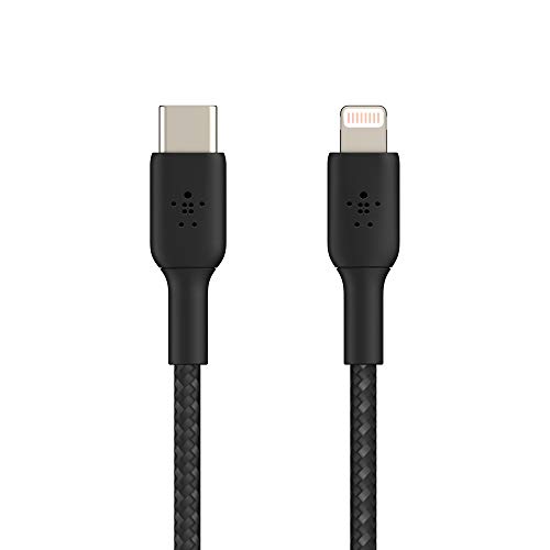 belkin-boost-charge-cavo-intrecciato-usb-c-a-lightning-3-m-nero-certificato-mfi- image 6