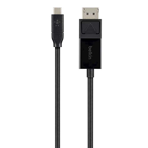 belkin-cavo-usb-c-a-displayport-1-8-m-video-4k-3840x2160-a-60-hz-nero image 6