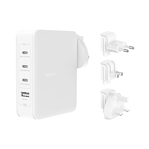 belkin-caricabatterie-gan-da-140w-a-4-porte-3-usb-c-pd-3-1-epr-usb-a-spine-inter image 2