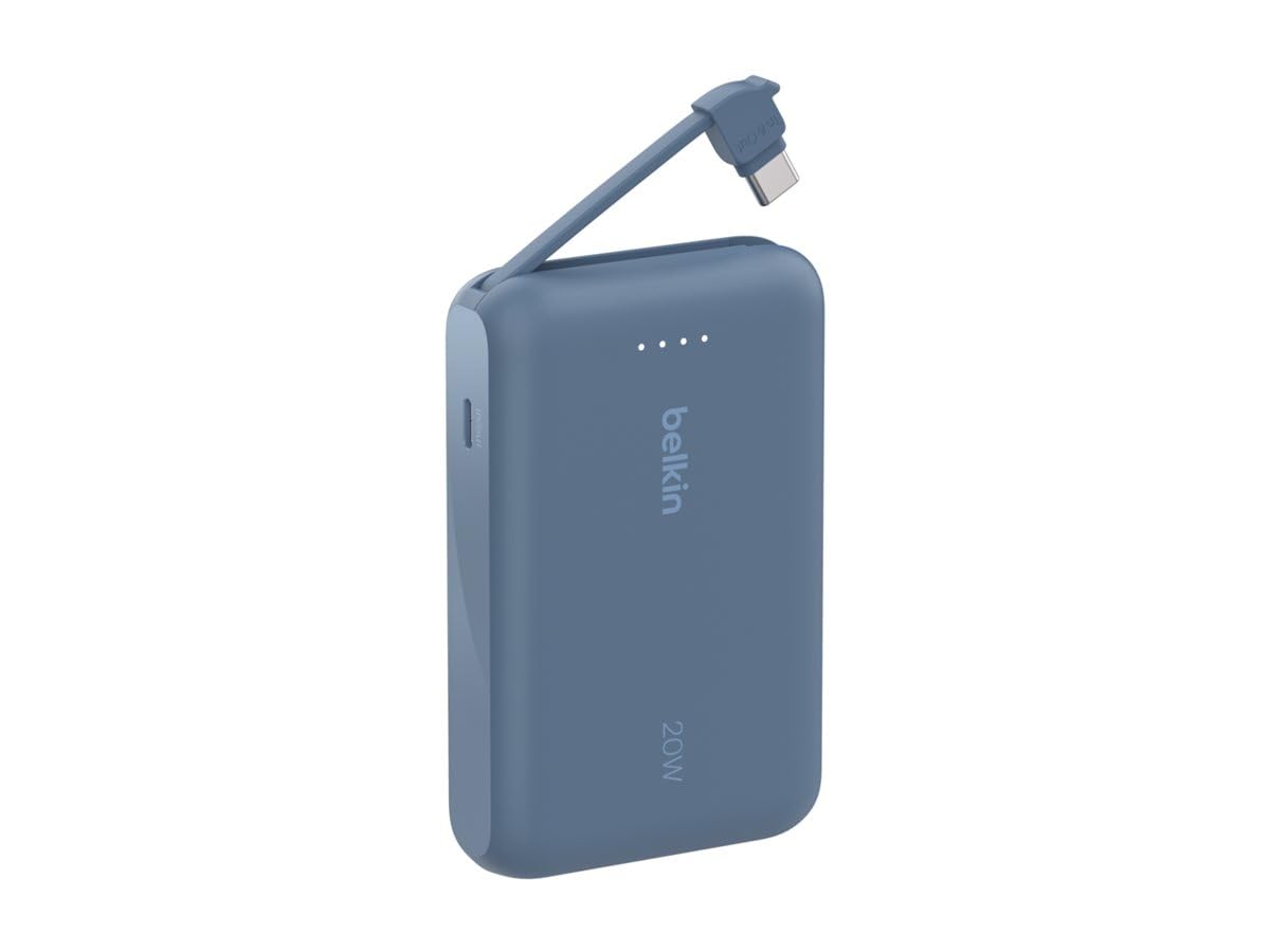 belkin-boostcharge-power-bank-10-000-mah-con-cavo-usb-c-integrato-20-w-pd-ricari image 4