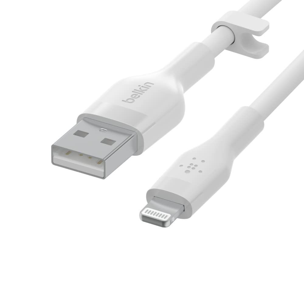 belkin-boostcharge-flex-cavo-usb-a-a-lightning-in-silicone-da-3-m-certificato-mf image 4
