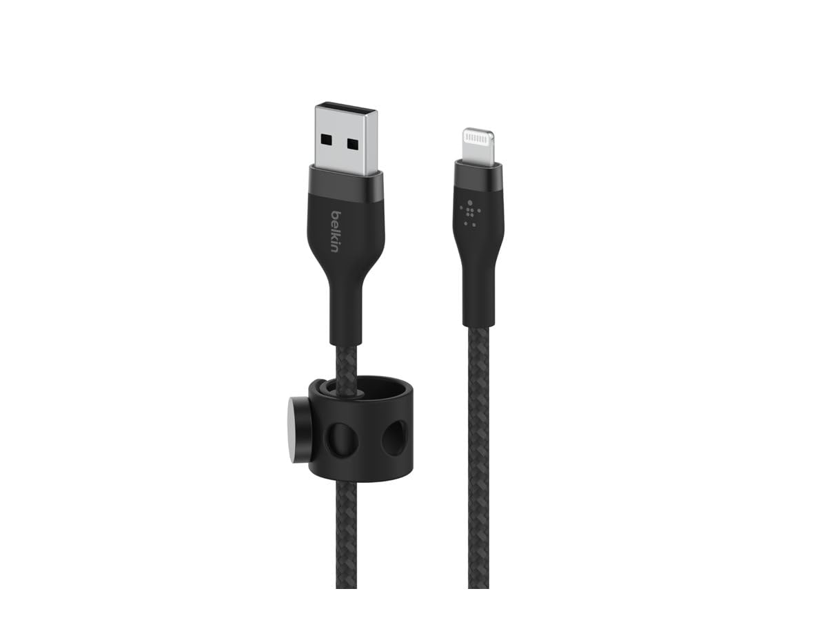 belkin-boostcharge-pro-flex-cavo-usb-a-a-lightning-da-3-m-certificato-mfi-con-cl image 4