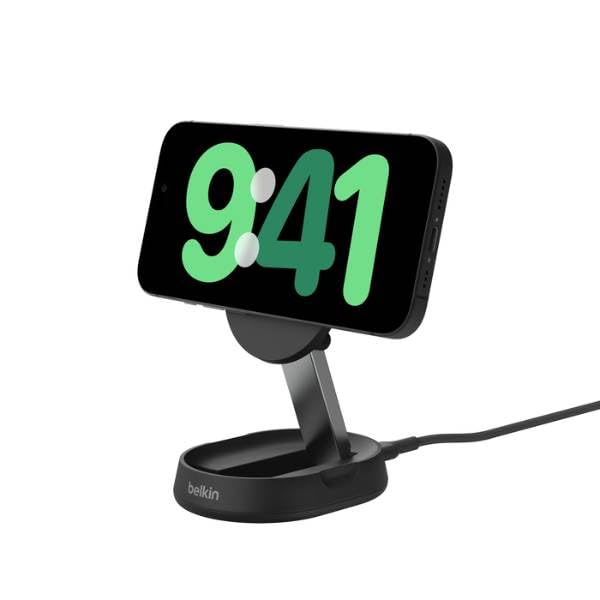 belkin-boostcharge-pro-supporto-di-ricarica-wireless-magnetico-qi2-15w-convertib image 2